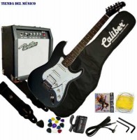 Combo Guitarra Vorson Con Amplificador Afinador Estuche